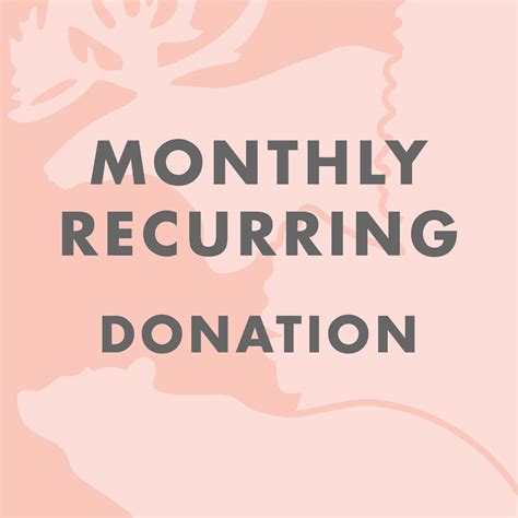 Change of Information for Recurring Donations – World Wildlife .